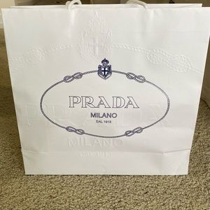 Prada shopping bag